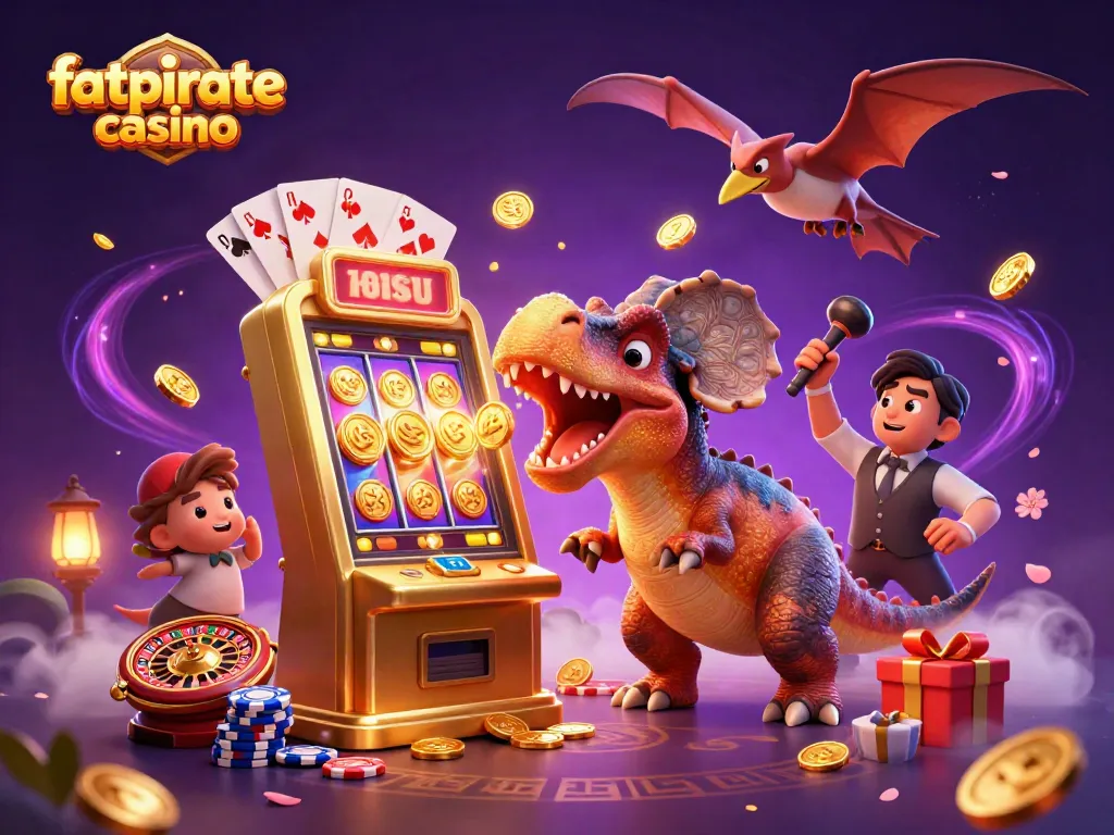 Experience the thrill of fatpirate casino with colorful slot games, jackpots, and vibrant characters.