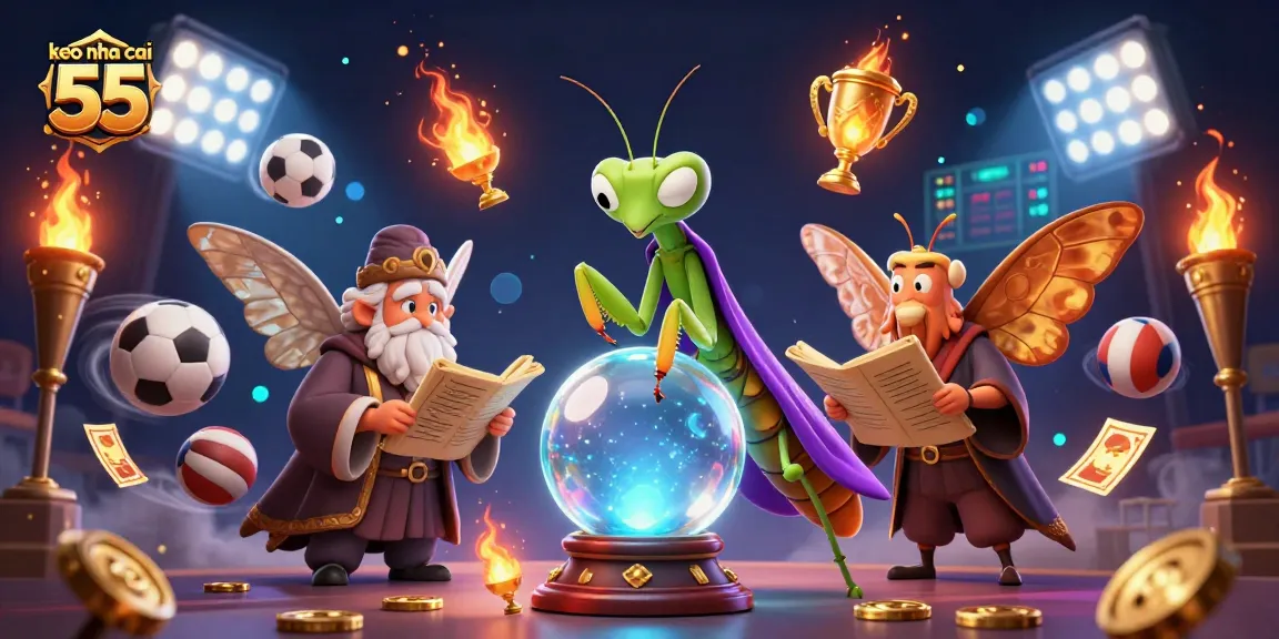 Engage with keo nha cai 55 sports betting scene featuring dynamic characters and elements.