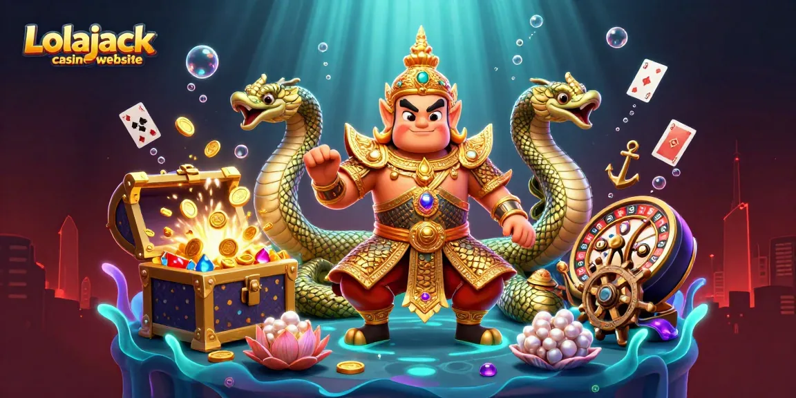 Experience thrilling gameplay at the Lolajack casinowebsite with immersive slot reels and roulette.